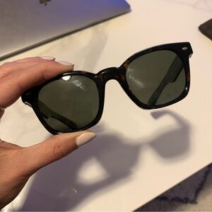 Oliver Peoples Merceaux Sunglasses (Walnut Tortoise)